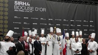 La France gagne le Bocuse d’or, un concours culinaire