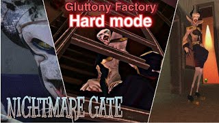 NIGHTMARE GATE Gluttony Factory | Full Gameplay In Hard Mode | (iOS,Android)