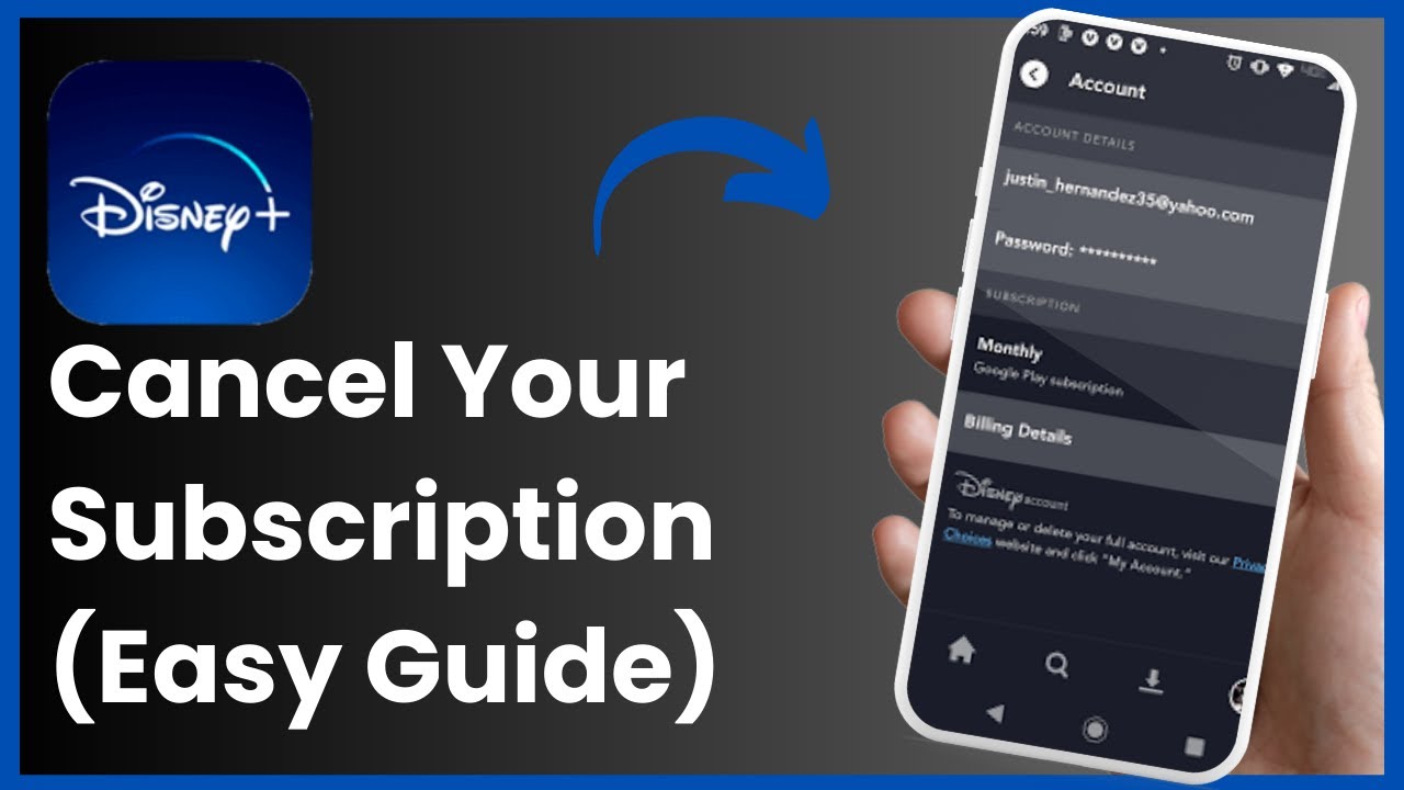 How To Cancel Subscription In Disney Plus ! - YouTube