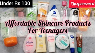 Winter's Must have Skincare Essentials For Teenagers |Under 100| step by step skincare for beginners