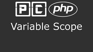 PHP beginners tutorial 40 - variable scope