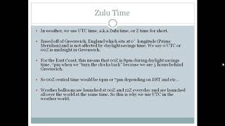 How to Read "Zulu" Time