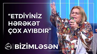 Sənubər xanımın sözlərindən sonra qudası İlahə özündən çıxdı / Bizimləsən