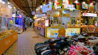 [4K]Live for a month,#6 Jeju Dongmun Traditional Market Walk | 제주 동문재래시장 걷기