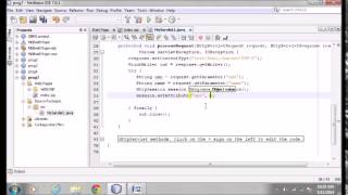 Session Tracking using HttpSession