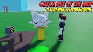 Roblox - How To Glitch Out Of The Map And Get Wenda Yellow Hoodie In 3D Sprunki RP and Animations