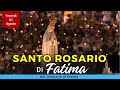 SANTO ROSARIO di FATIMA oggi, Venerdì 2 Agosto 2024 con Litanie Lauretane