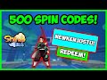 [500 SPINS!] *NEWEST* Shindo Life CODES For FREE Bloodlines & Rell Coins!