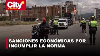 Autoridades adelantan operativos de tránsito por el Día sin carro y sin moto en Bogotá | CityTv