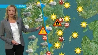 Så här blir vädret - år 2050 - Nyheterna (TV4)
