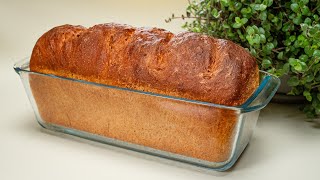 Say goodbye to store-bought bread! Anyone can bake bread! A bread recipe that doesn't go stale!