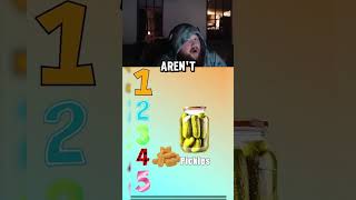 CASEOH RANKS 5 COMMONLY DISLIKED FOODS #caseohgames #clips #funny #caseoh #food #viral #streamer