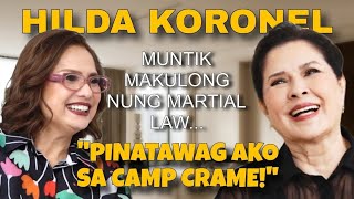 Bakit takot sila kay HILDA KORONEL? "Para bang may reputasyon akong hindi maganda!"
