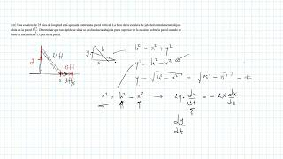 Razón de cambio - Ejercicio (Alfa)