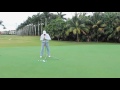 how to putt with a long putter without cheating