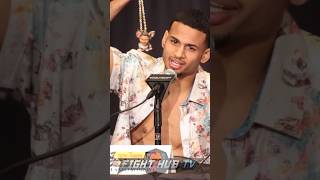 Rolly Romero TAUNTS Isaac Cruz with CHIHUAHUA chain at press conference!