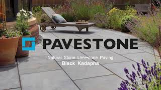 Pavestone Kadapha Limestone Paving available at JT Atkinson Builders Merchant