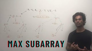(Remade) Maximum Sum Subarray | Kadane's Algo | Divide And Conquer | Leetcode 53