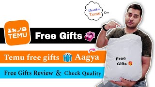 Temu free gifts real or fake 2025 | temu free gift review and quality check