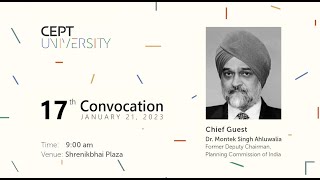 CEPT University 17th Convocation 2023