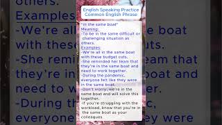 master English speaking practice with English Phrase \