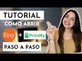 Como abrir una tienda ETSY 2023 – Tutorial para principiantes  ETSY + PRINT ON DEMAND  Paso a Paso