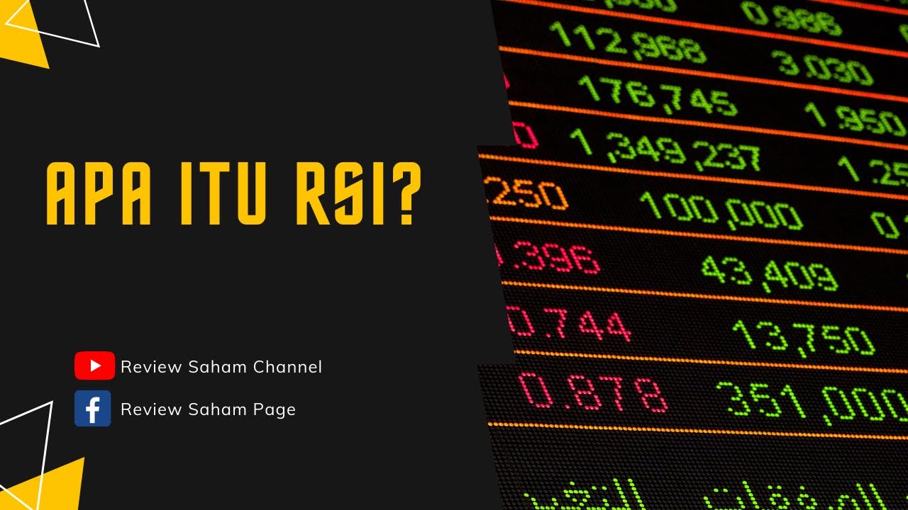 APA ITU INDIKATOR RSI?...CARA MUDAH MENGGUNAKANNYA - YouTube