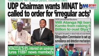 Newspaper Headlines in Cameroon; February 3rd 2025