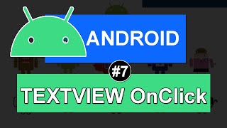TextView Click in android - Android Tutorials #7