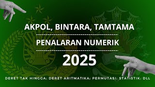 [Penalaran Numerik Polri 2025] 6 Soal Persiapan Tes Polri Bagian Penalaran Numerik #tesakademik