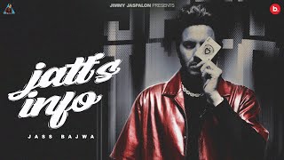 Jatt's Info | (Official Video) | Jass Bajwa | Kiran Brar | Saheb | Starboy X |  #punjabisong
