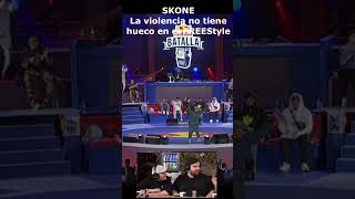 SKONE recrimina y echa a un aficionado por INSULTOS al FREESTYLE #shorts