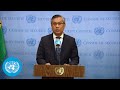 Myanmar on Myanmar - Security Council Media Stakeout