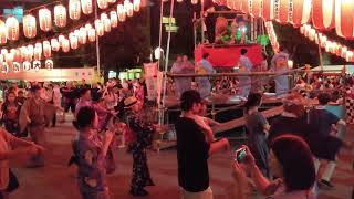 朝顔音頭　2024年入谷朝顔音頭踊り大会15　東京都台東区　入谷南公園　朝顔盆踊り