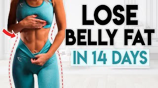 LOSE FAT in 14 Days (abs & belly burn) | 7 minute Workout