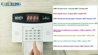 Tuya WiFi Home Burglar Alarm System Smart GSM Security Alarm 8 Languages Door Open Motion Detector