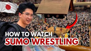 How To Watch Sumo Wrestling in Tokyo, Japan 🇯🇵 Tickets, Food & Tips