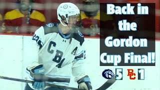 CBA 5 Bergen Catholic 1 | Gordon Cup Semifinal | Biesiadecki and Brereton 2 Goals Each