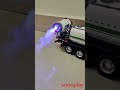 Metal Diecast Truck with Light, Sound & Smoke