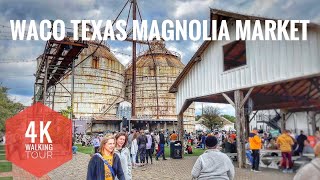 Walking in Waco Texas Magnolia Market [4K]