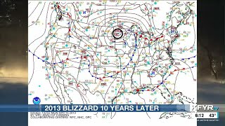 Tenth anniversary of record-setting April 2013 blizzard