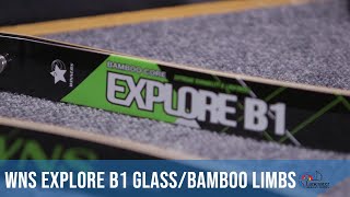 WNS Explore B1 Glass/Bamboo Recurve Limbs | LancasterArchery.com