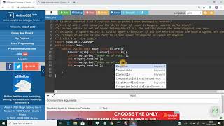 HOW TO PRINT LOWER TRIANGULAR MATRIX IN JAVA(PART-1)