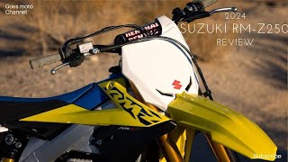 Дараагийн түвшний бартаат замын хүчийг гаргаж байна: 2024 Suzuki RM-Z250 тойм