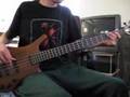 Incubus - Battlestar Scralatchtica Bass Cover