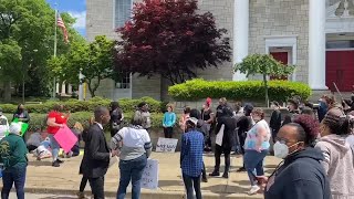 Start of Youngstown Protest