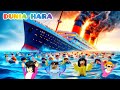 Yuta Mio Tomtom Naik Kapal Karam 😱| Baby Hara Dan Mia Lari Cari Kapal Penyelamatan | Dunia Hara