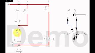 simple electro pneumatics A+ A