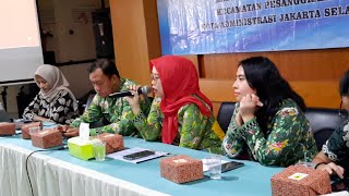 Pertemuan Rutin PKK Kelurahan Pesanggrahan dengan RW 04 sebagai penyelenggaranya