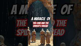 The miracle of the cave and the spider's thread ❤️